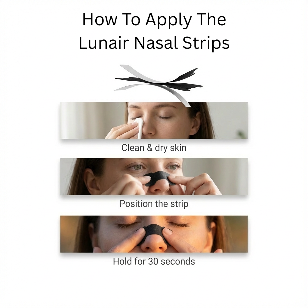 Lunair Snore-Free Nasal Strips