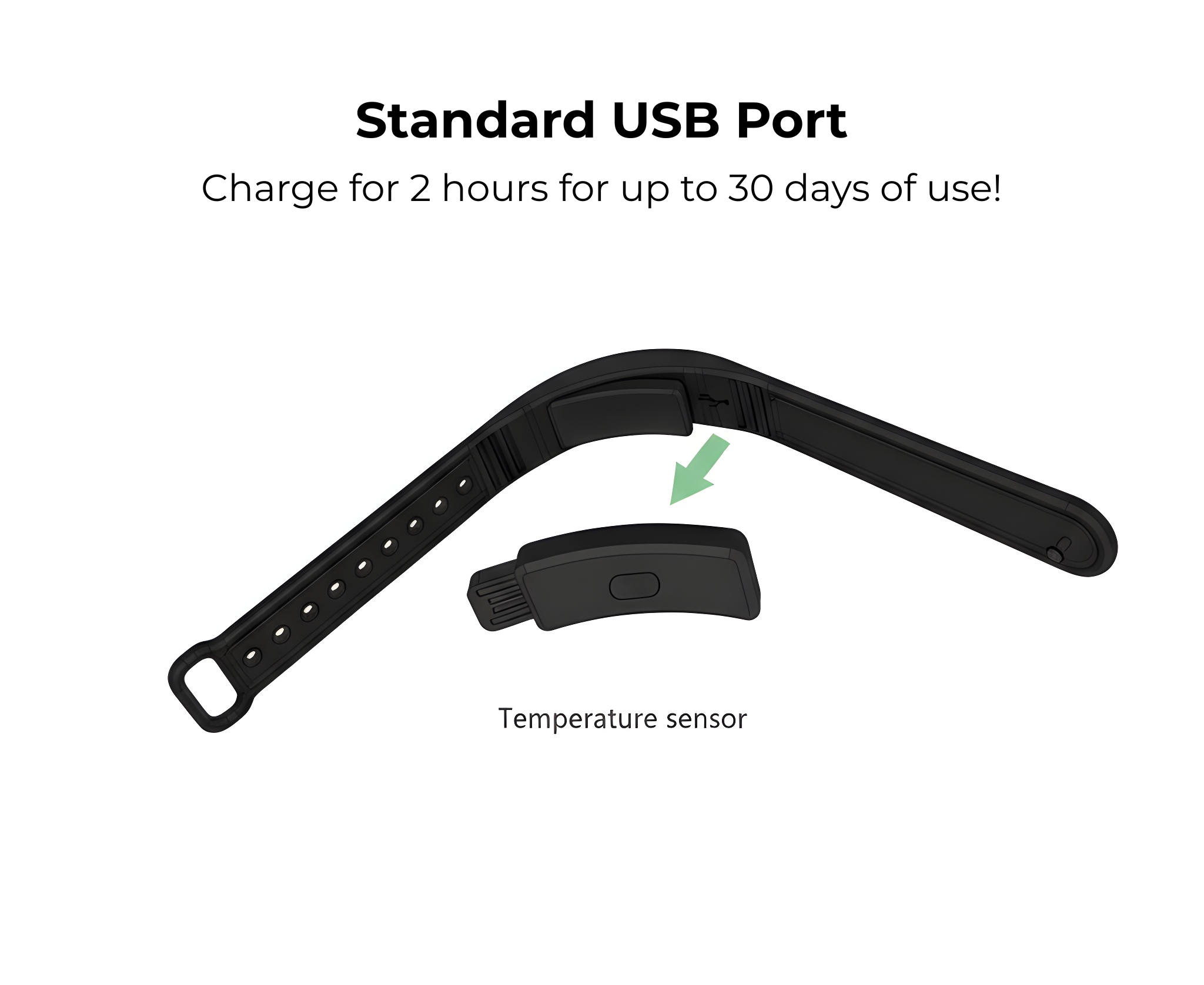 Lunair Vibration Alarm Bracelet