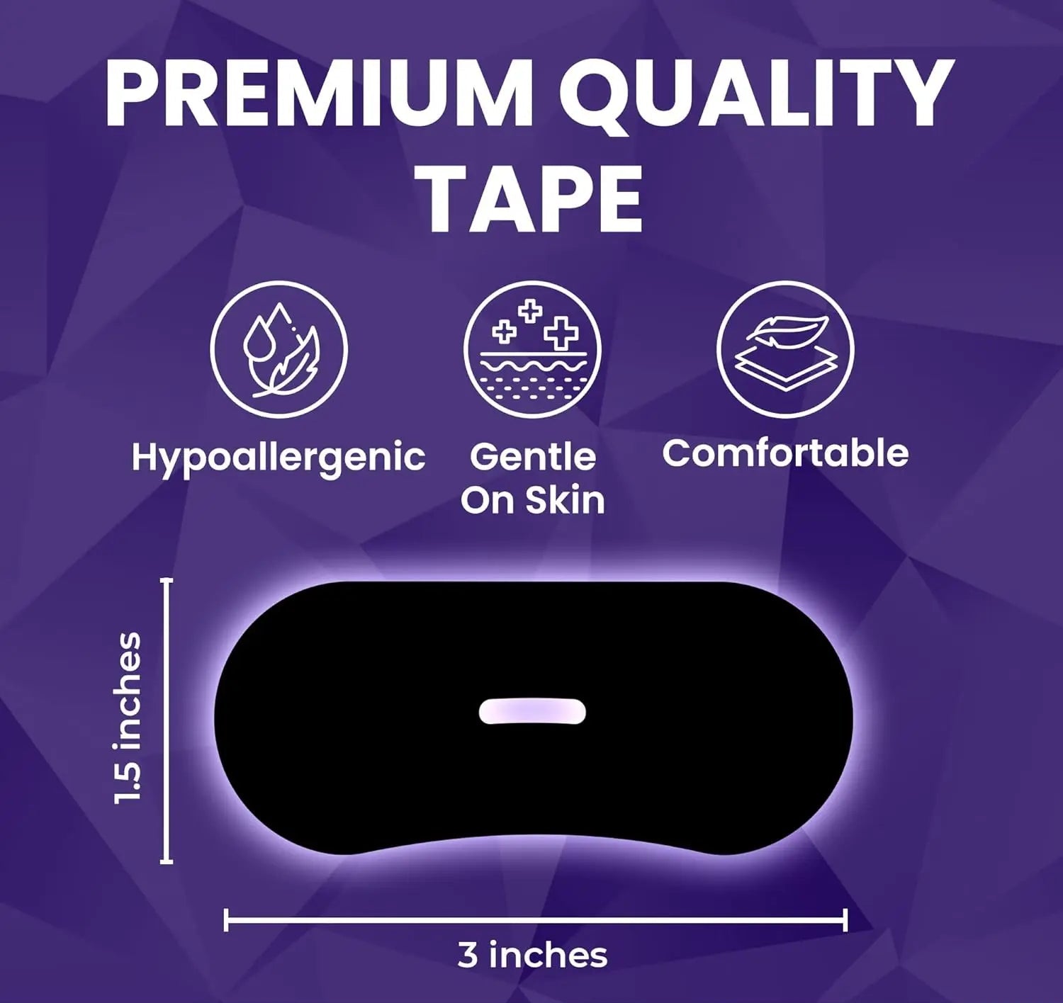 Lunair Snore-Free Mouth Tape